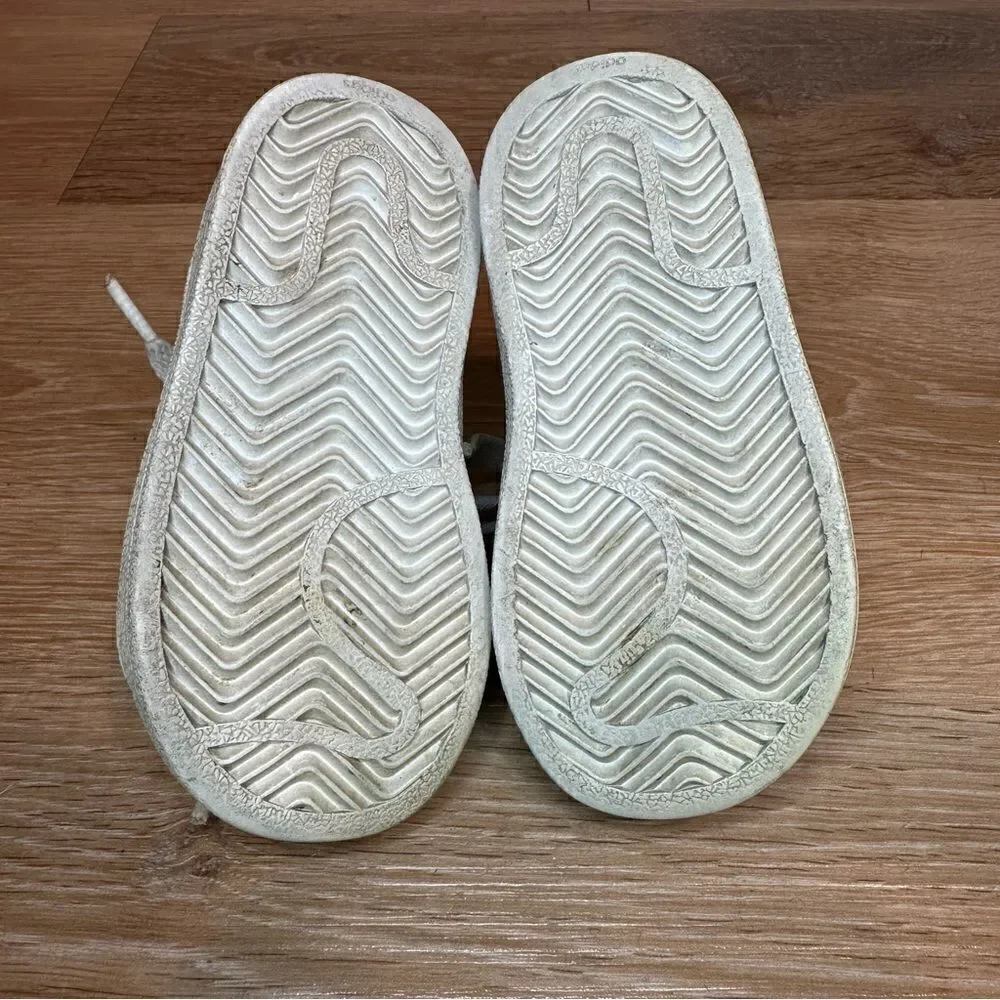 Adidas Unisex Baby Size 4.5 Superstar Lace Up Sneaker Shoes